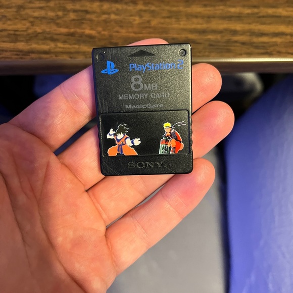 100% complete save files for dragon ball and Naruto on ps2 OME 8MB memory card - Picture 2 of 11